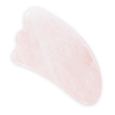 Gua Sha beauty tool made of rose quartz