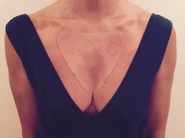 Anti-wrinkle décolleté pad